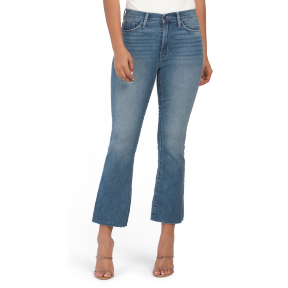 NWOT Hudson Blair High Rise Bootcut Cropped Jeans-
